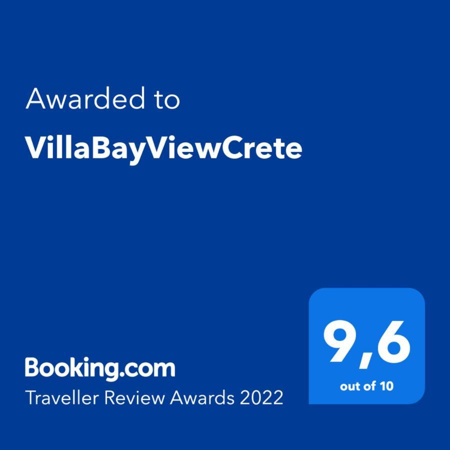 Villabayviewcrete Hersonissos (Crete) Exterior foto